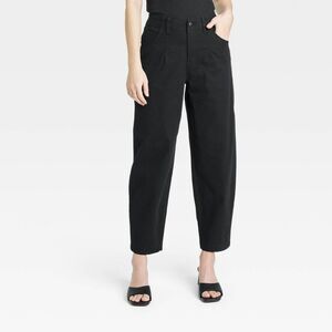 A New Day -  Women's Tapered Casual Ankle Length Barr Black